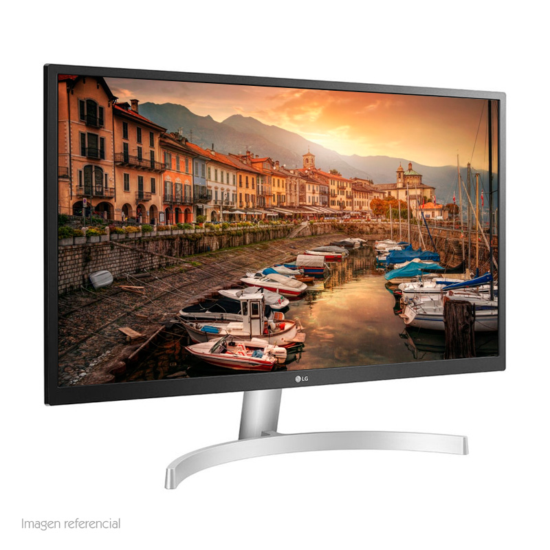 LG Monitor 27 27UL500-W Gaming IPS 4K 5MS Displayport 2 HDMI
