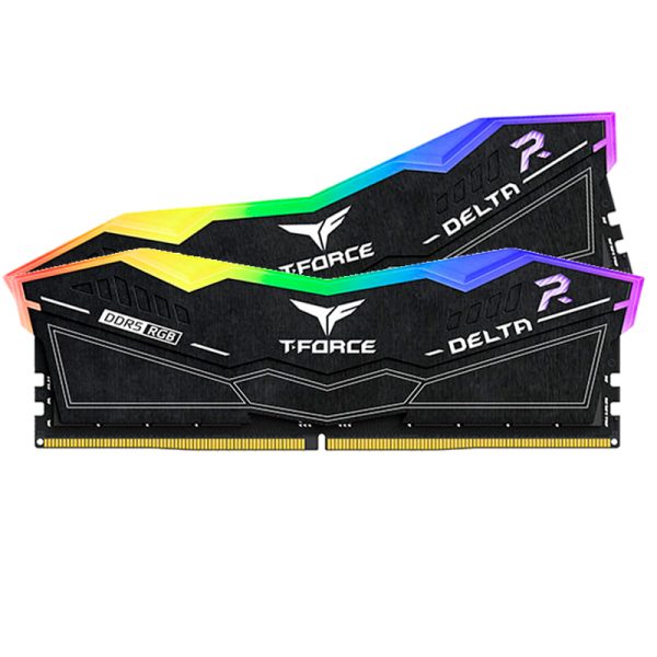 Memoria TEAMGROUP T-FORCE DELTA RGB DDR5-7200MHz, 32GB (2x16GB), PC5-57600, CL34, 1.4V.