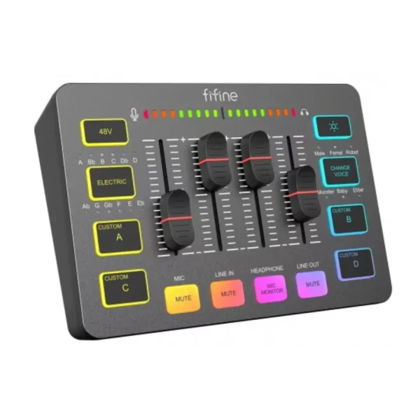 Mixer Fifine SC3 BLACK
