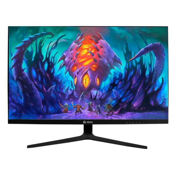 Monitor plano gaming TEROS TE-2769G, 27" QHD IPS flat, 180 Hz, 1ms, HDMI, DP, Audio