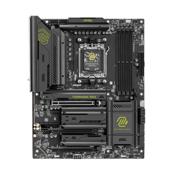Motherboard MSI MAG B850 TOMAHAWK MAX WIFI,  Chipset AMD B850,  Socket AMD AM5,  ATX