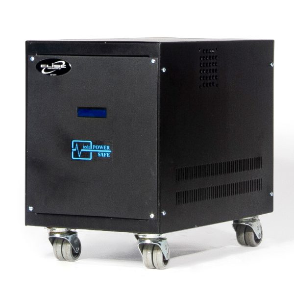 Estabilizador Elise Ieda Poder Safe LCR10K-4.5%,  Solido,  10kVA,  220V,  Bornes de salida.