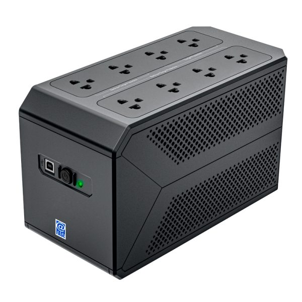 UPS Interactivo Elise Serie Power Box,  850VA / 480W,  Puerto inteligente USB-HID.