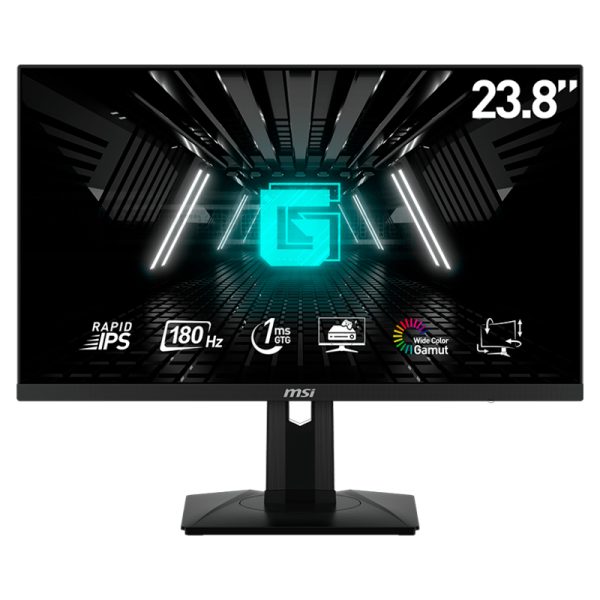 Monitor plano gaming MSI G244PF E2 23.8"/FHD/Rapid IPS/180Hz/HDMI x2/DP x1/Earphone out x1