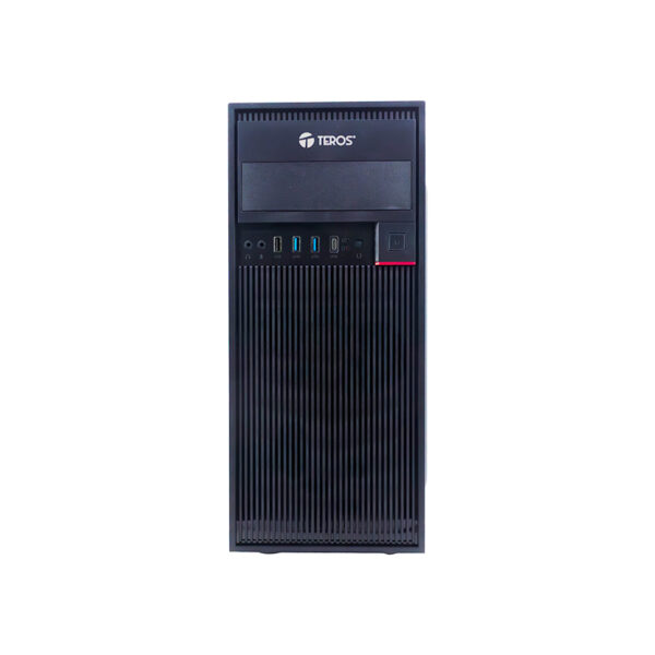 Case gamer TEROS TE-1319G, Mid Tower, 450W, USB 3.0 / 2.0, audio, negro