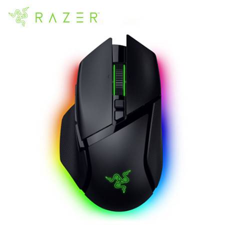 MOUSE RAZER BASILISK V3 PRO 35K DPI MULTI-DISPOSITIVO 210H WIRELESS / BT / USB-A SWITCH OPTICO 90M 13 ZONAS CHROMA BLACK