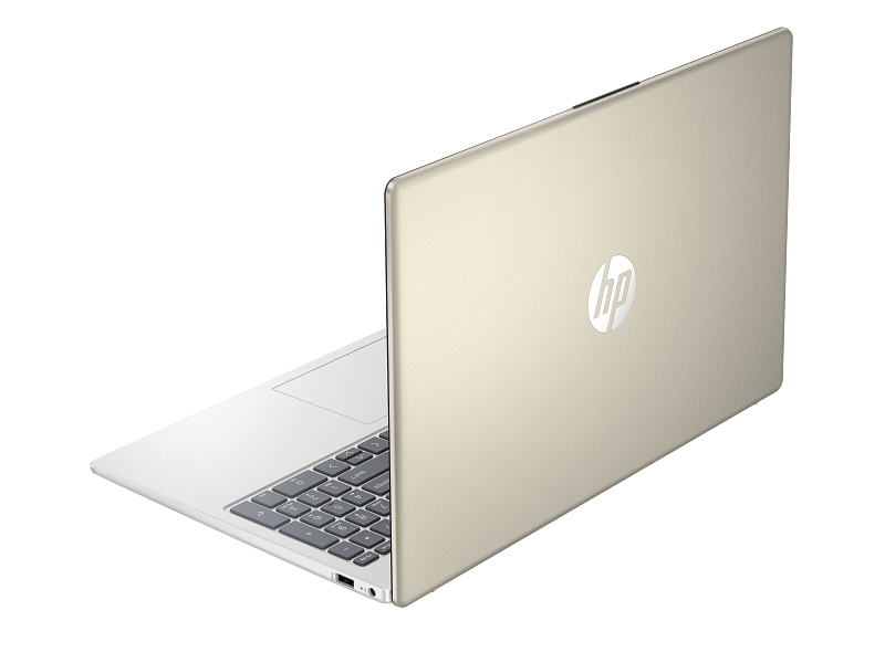 Laptop HP AI 15-fd2378la, Intel Core Ultra 7 255U, 24 GB RAM, 512 GB SSD, 15.6" FHD, FreeDOS 3.0/ Dorado Calido - Imagen 1