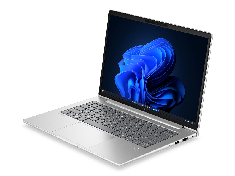 Gorgonzola_14_NaturalSilver_WLAN_T_IRcam_FPR_Catalog_Win11Pro_FrontLeft_6487902 HP EliteBook 6 G2i 14" WUXGA – Intel Core Ultra 5 325 – 16GB – 512GB SSD – Windows 11 Pro – IPS – Wi-Fi 6E – Aluminio Plateado - Imagen 1